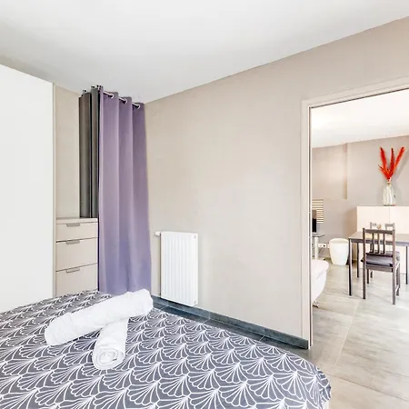 O Cocon De Franconville - Logement Avec Grande Terrasse - 24H Access Exterior foto